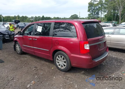 2015 Chrysler Town & Country Touring из США, поврежденный, VIN 2C4RC1BG3FR539192